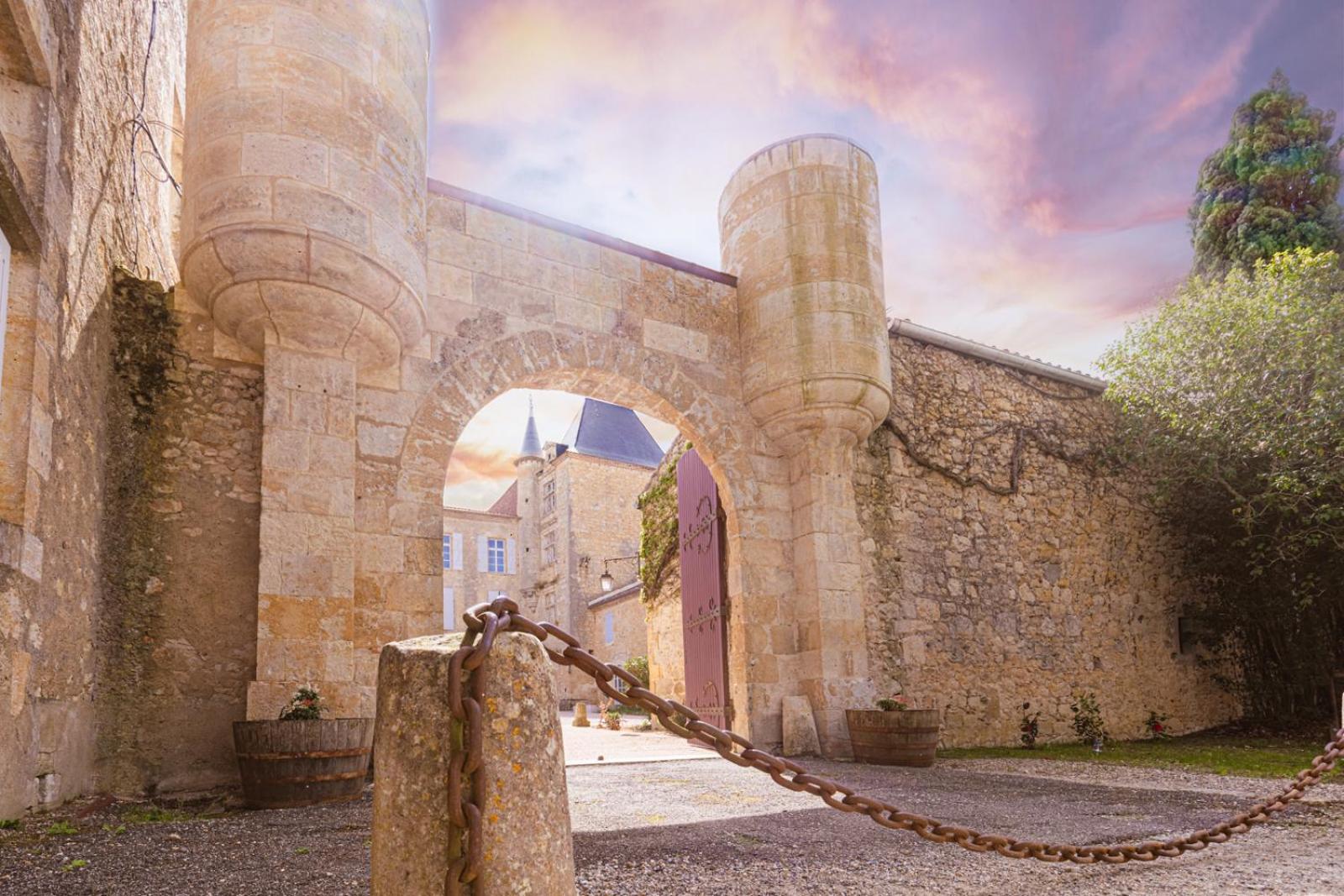 Chateau De Mons Armagnac Caussens Exterior photo
